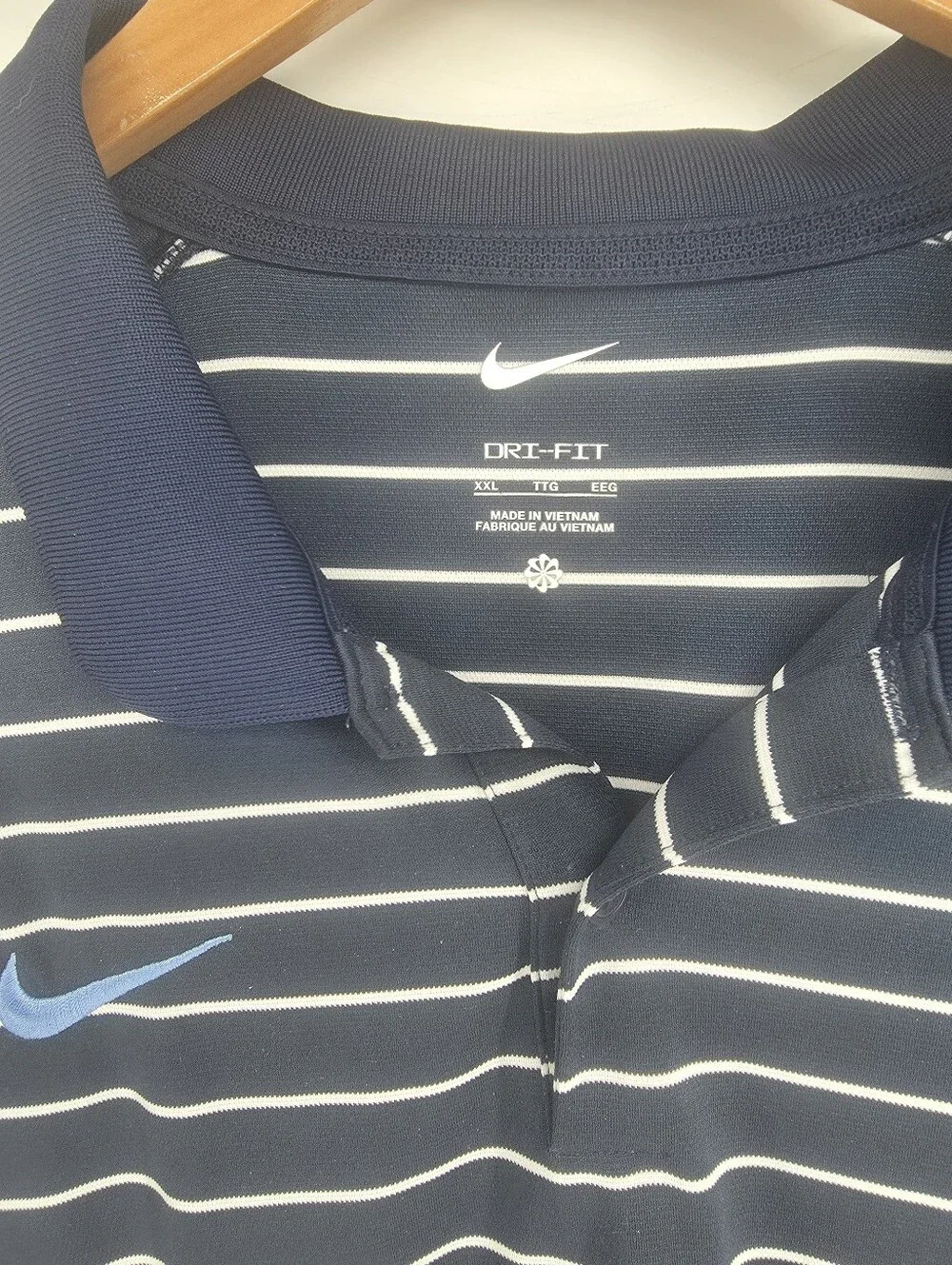 Nike Dri Fit Golf Polo On Field UNC Tar Heels / Men’s / XXL / Short Sleeve